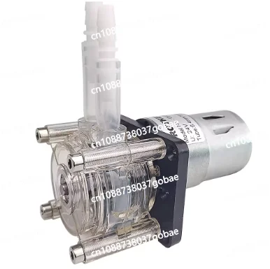 Large flow peristaltic pump Easy-to-install peristaltic pump 12V/24V metering vacuum pump 500mL/min Flat model