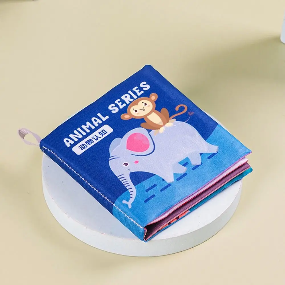 لينة PET الطفل القماش كتاب الصوت ورقة الفاكهة الرضع كتاب هادئ التعلم الإدراك لعبة ملونة الوالدين والطفل