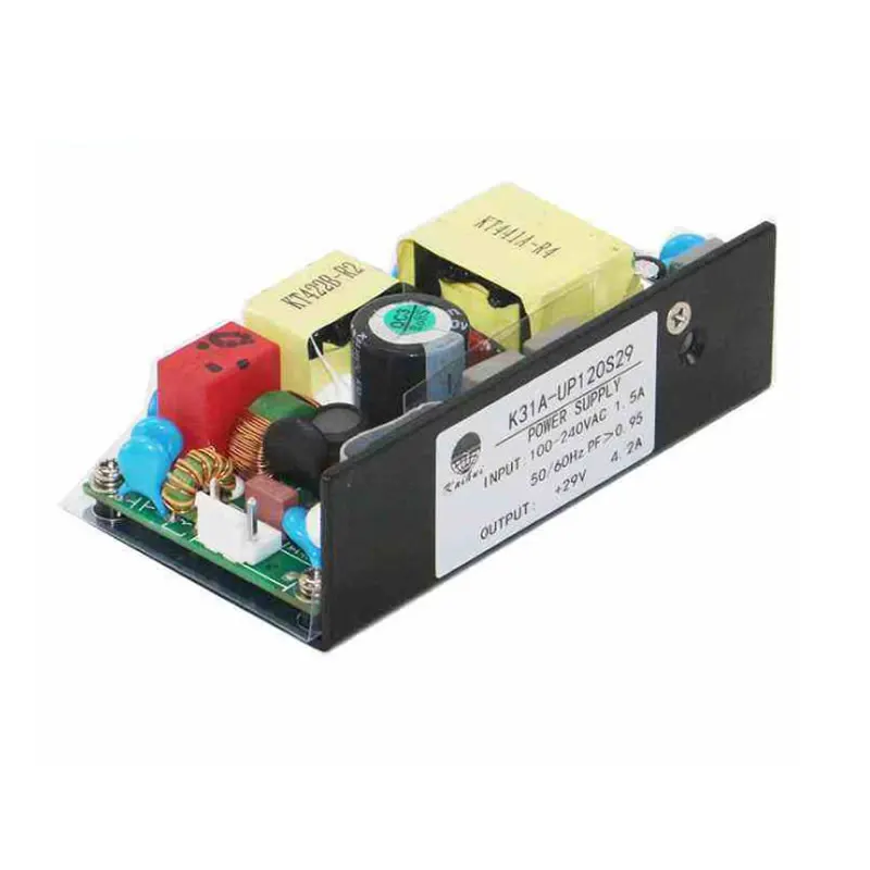 

104,5*54*34,5 мм, 120 Вт, блок питания с открытой рамой, 29 В, SMPS