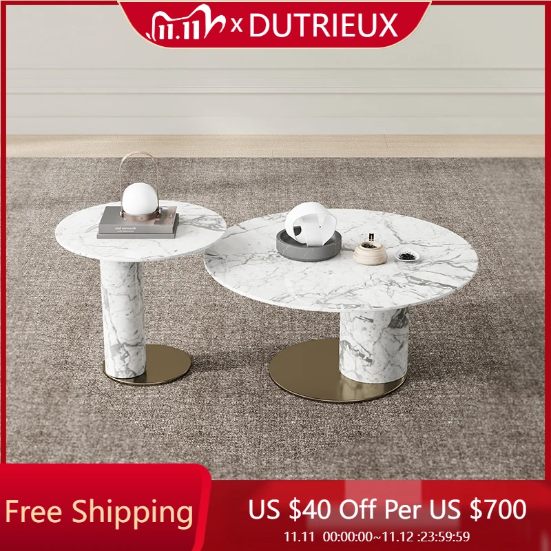 

Standing Space Saving Coffee Table Aesthetic Unique Center Service Cute Computer Side Table Modern Mesas Bajas Room Decorations