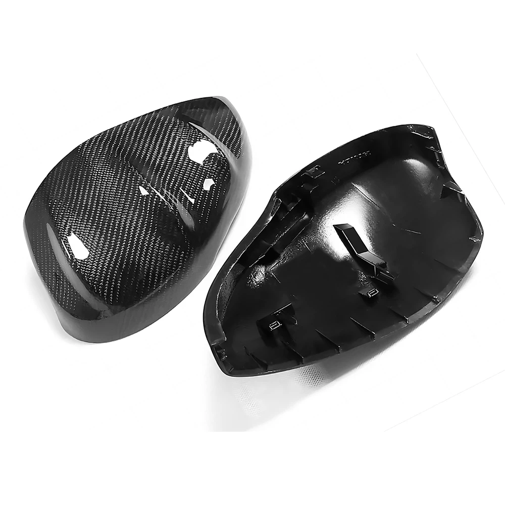 Replacement Rearview Side Mirror Covers Cap For 22-23 Honda Civic FE1 11th Gen VS Style Carbon Fiber Casing Shell