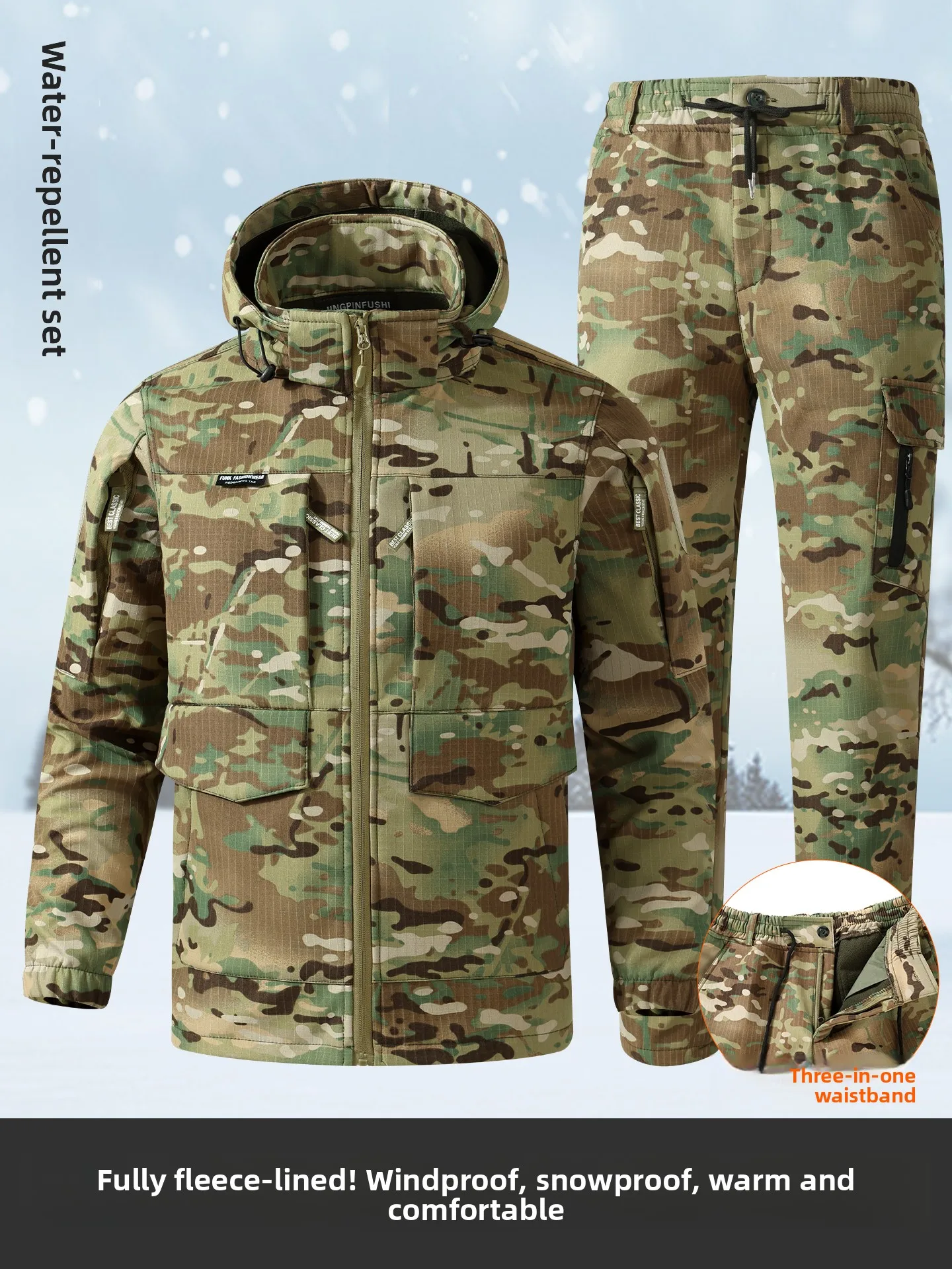 men's-camouflage-workwear-set-fleece-lined-outdoor-construction-labor-protection-clothes-wear-resistant-tearable-warm