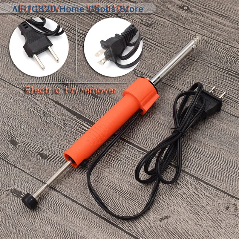 

[TG820]Electrothermal Vacuum Solder Sucker 110-220V EU US Durable Desoldering Pump Soldering Iron Pen Dual Purpose Repair Tool