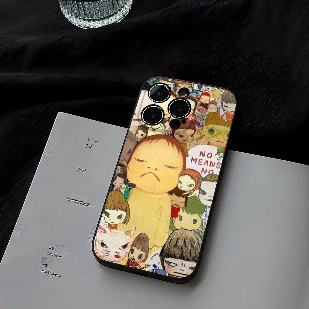 Cute Nara Yoshitomo Art Phone Case Funda for iphone 14 13 15 11 16ProMax 12 Pro Max Mini Xr Xs X 7 8 Plus Covers