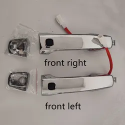Exterior Outerside  for Toyota Land Cruiser FJ200 Lexus LX570 2008-2022  With sensors and buttons High quality chrome products