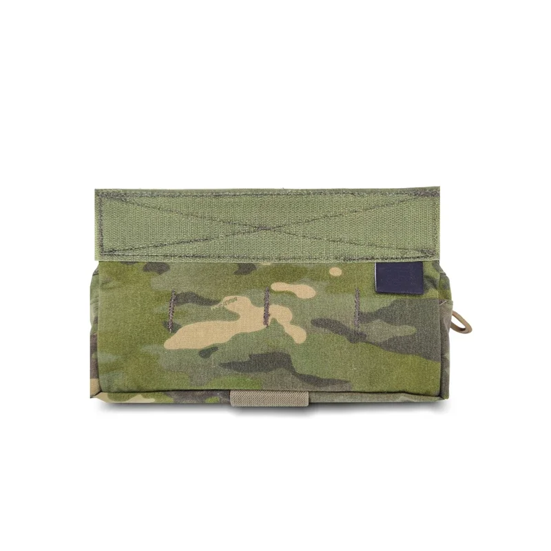 Tactical EDC Dump Drop Pouch Airsoft MK4/D3/FCPC Chest Rig Hanging Abdominal Pouch Multicam Expanded Plate Carrier Fanny Bag view 5