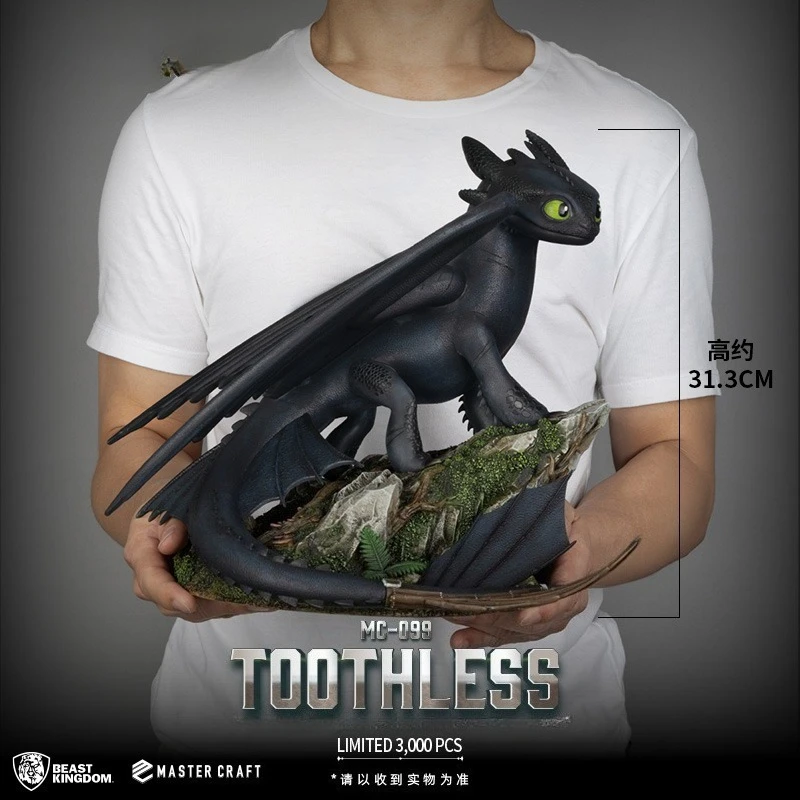 

Предпродажа, глав дикого королевства, дракон, беззубик, ночь, фура, коллекция периферийных устройств, модель, статуя, украшения, подарочная коллекция