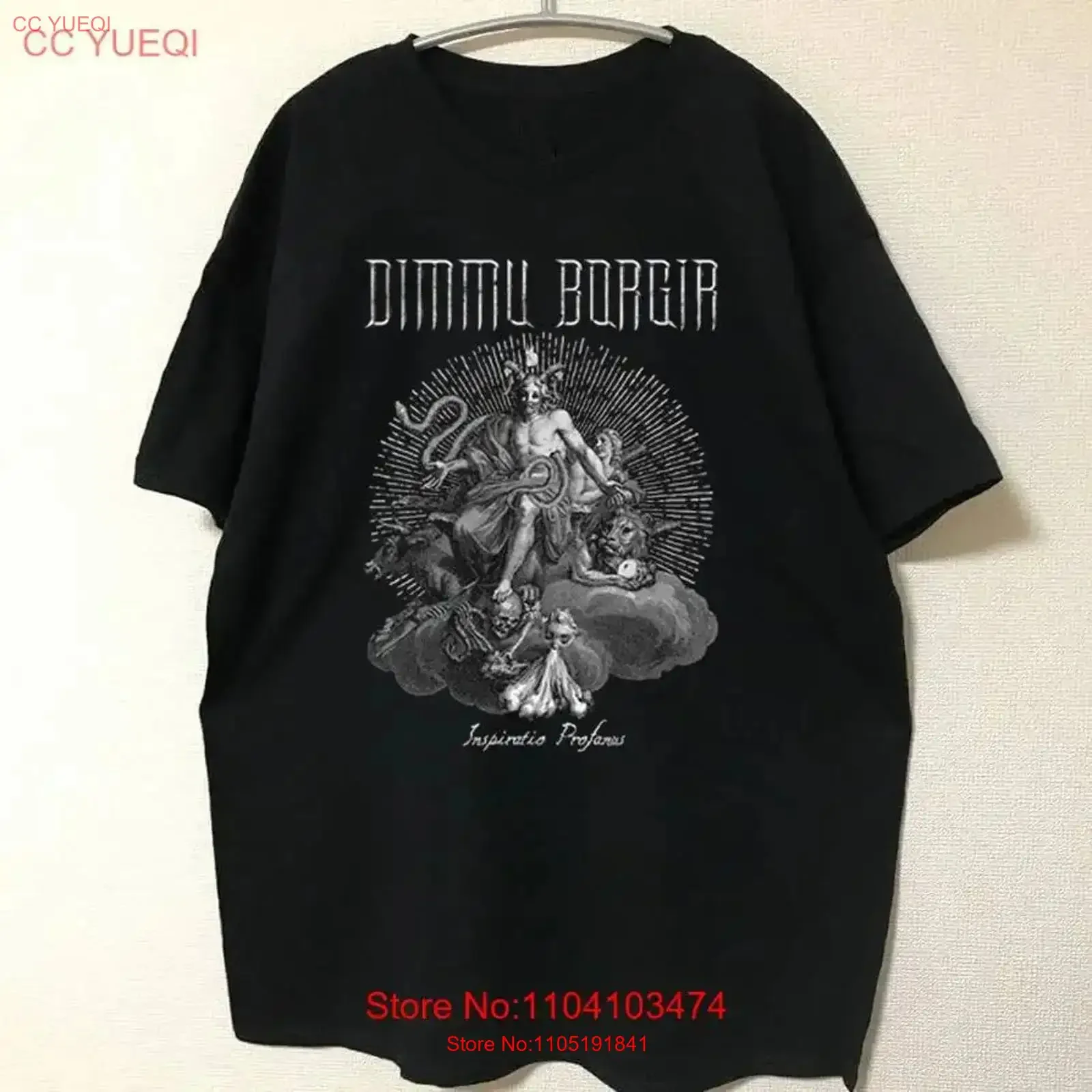 Dimmu Borgir Band Inspiratio Profanus T Shirt Full Size S 5XL vintage Washed Comfortable Unisex fashion graphic Stylish