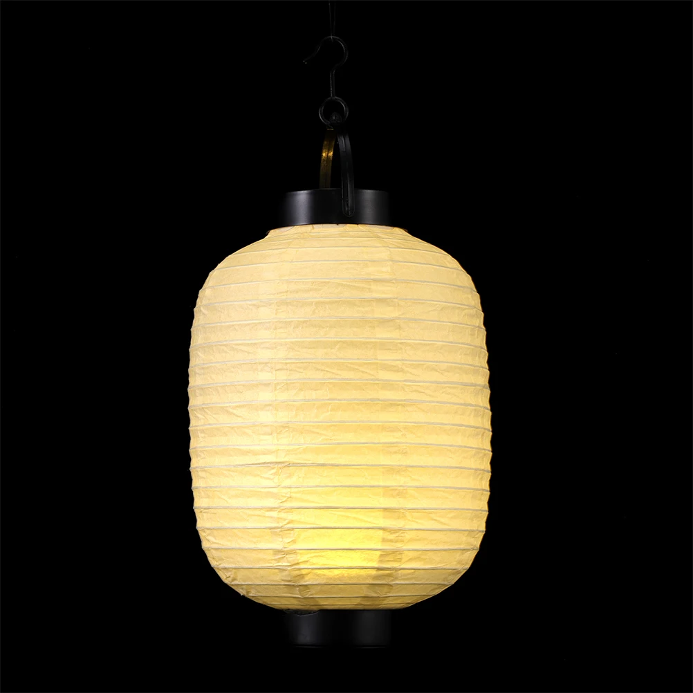 

2pcs Lantern Decoration Japanese Style Waterproof Paper Hanging Lamps for Restaurant Bar Home Party Folding Light Lamp Durable