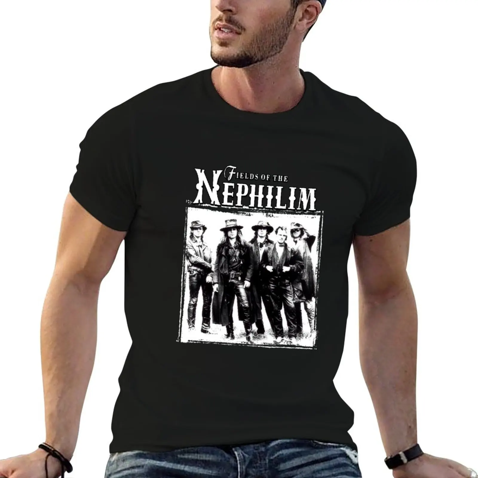 

Fields of the Nephilim T-Shirt man graphic t shirt man t shirts for men casual T-Shirt