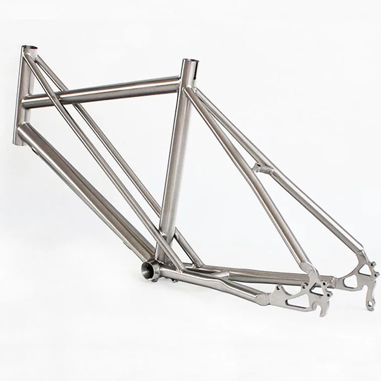 Mini Velo Bike Frame, Touring Bicycle Disc Brake, Titanium