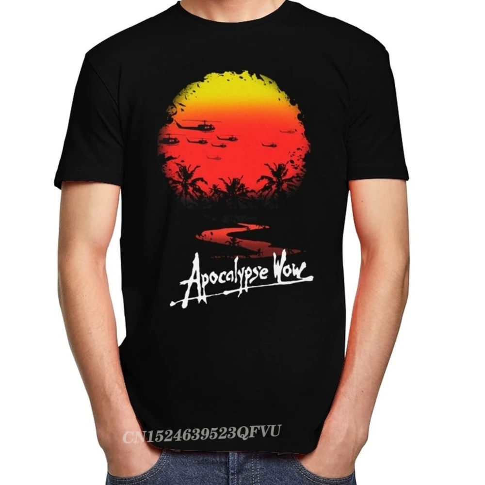 Gorgeous Men T Shirts Apocalypse Now T-Shirt Camisas Mend Soft Cotton Tee Aesthetic Graphic Movie Vietnam War Congo Tshirt