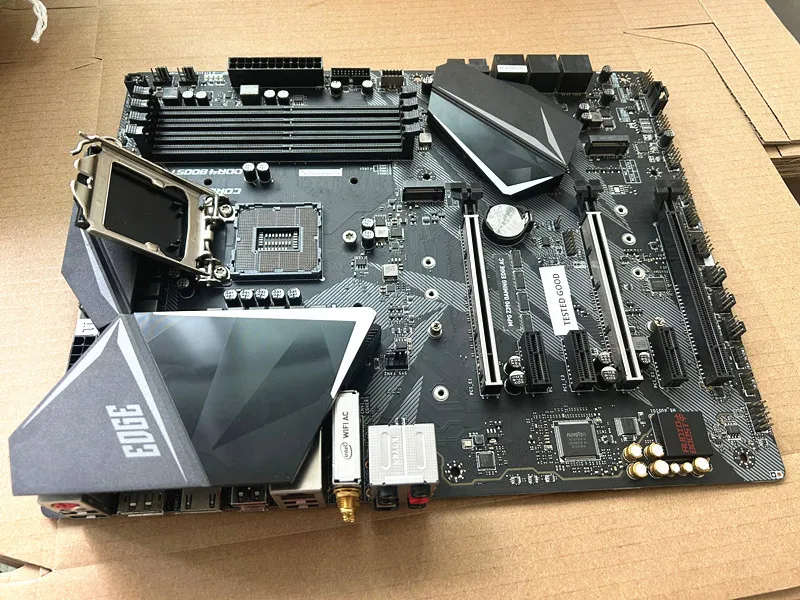 For MSI MPG Z390 GAMING EDGE AC Motherboard 64GB LGA 1151 DDR4 Micro ATX Mainboard full works