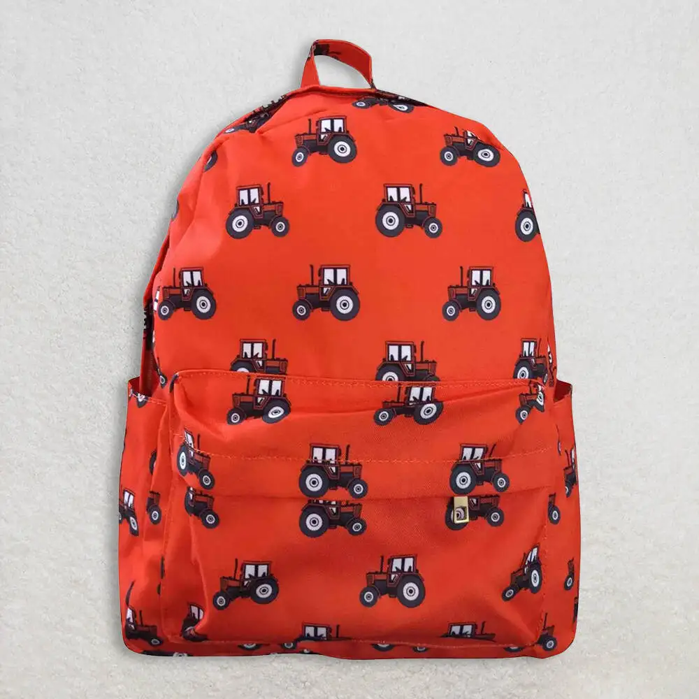 

Red Tractor Kids Boy Farm Backpack for Boys Cartoon Character School Bag10*13.9*4 inches