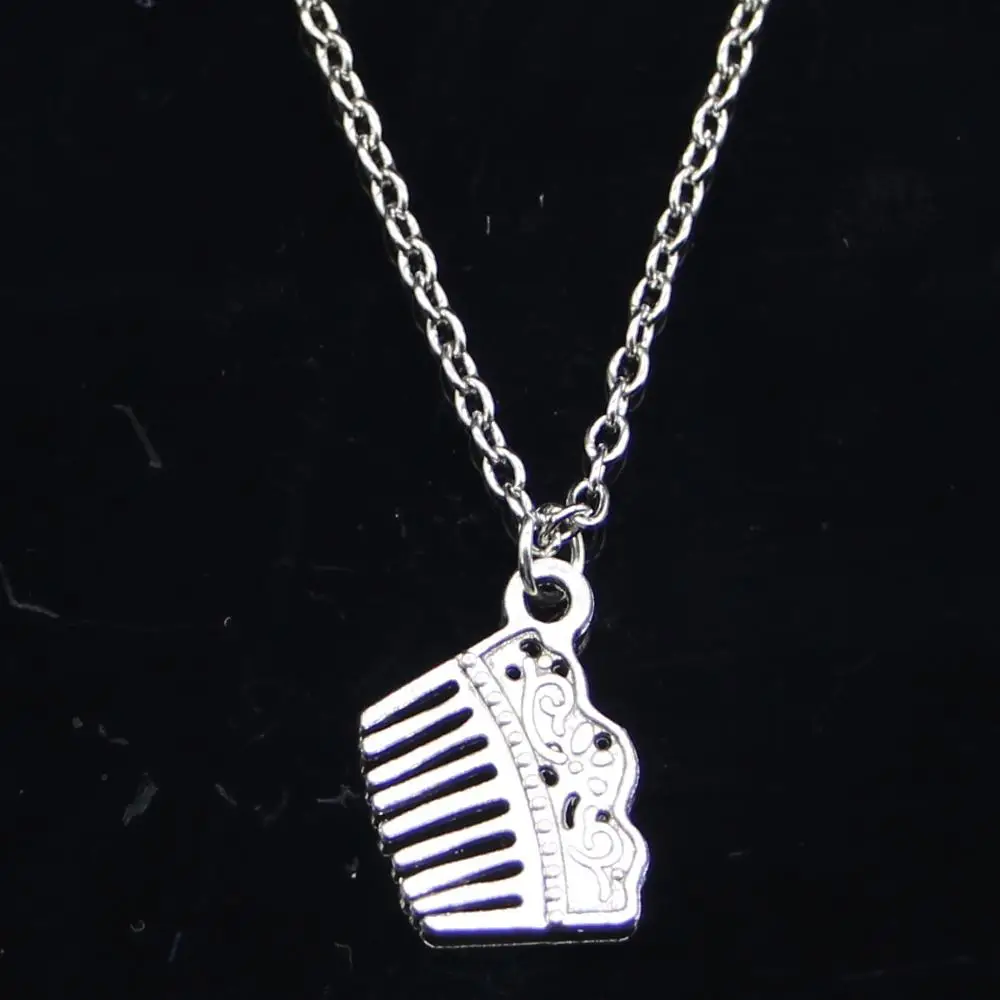 20pcs New Fashion Necklace 15x19mm barber comb Pendants Short Long Women Men Colar Gift Jewelry Choker