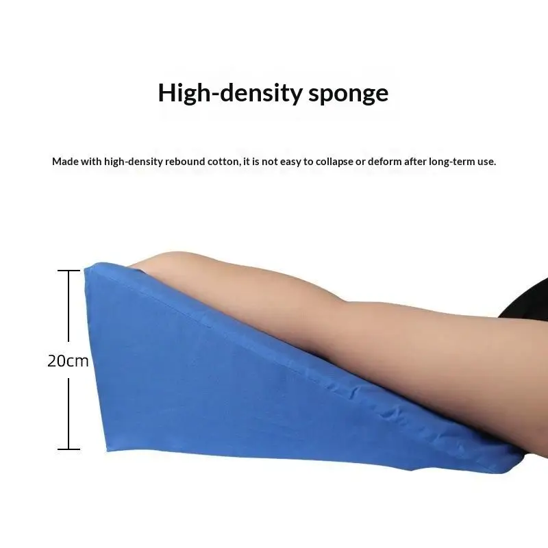 1 Stück Schrägzug-Kissen aus Schaumstoff zur Positionierung und Erhöhung des Arms im Bett, Pflegegerät, erhöhte Keilkissen für gebrochene Arme – Detail 3