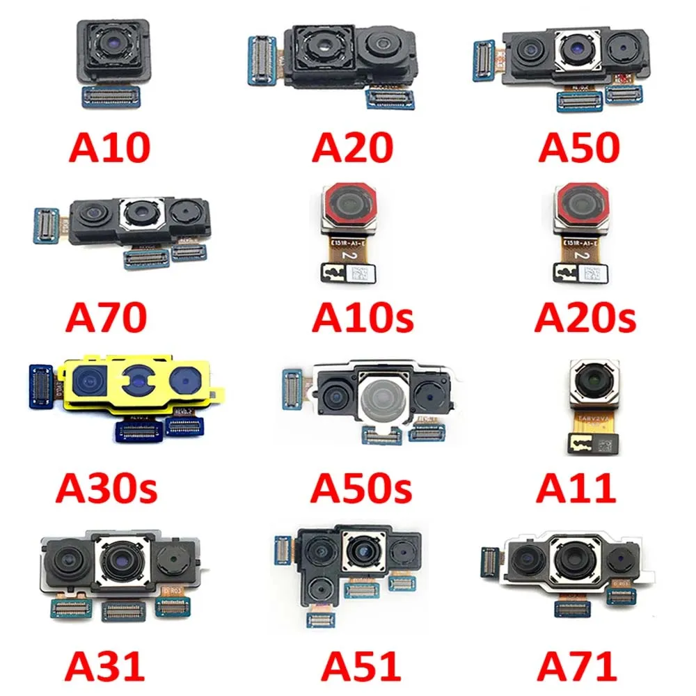 New Rear Camera For Samsung A51 A71 A70 A30s A50s A10 A20 A50 A80 A10s A20s A01 A12 A11 A31  A70s Back Camera Module Flex Repair