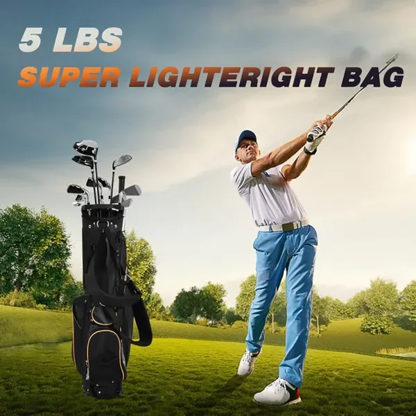 

9 Inch Stand Bag Organizer with Carry Pockets for Storage
