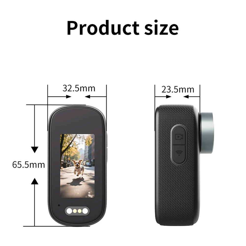 Picture 7: Small mini 4K camera button control built-in 800mAh battery camera built-in microphone DV camera 8MP