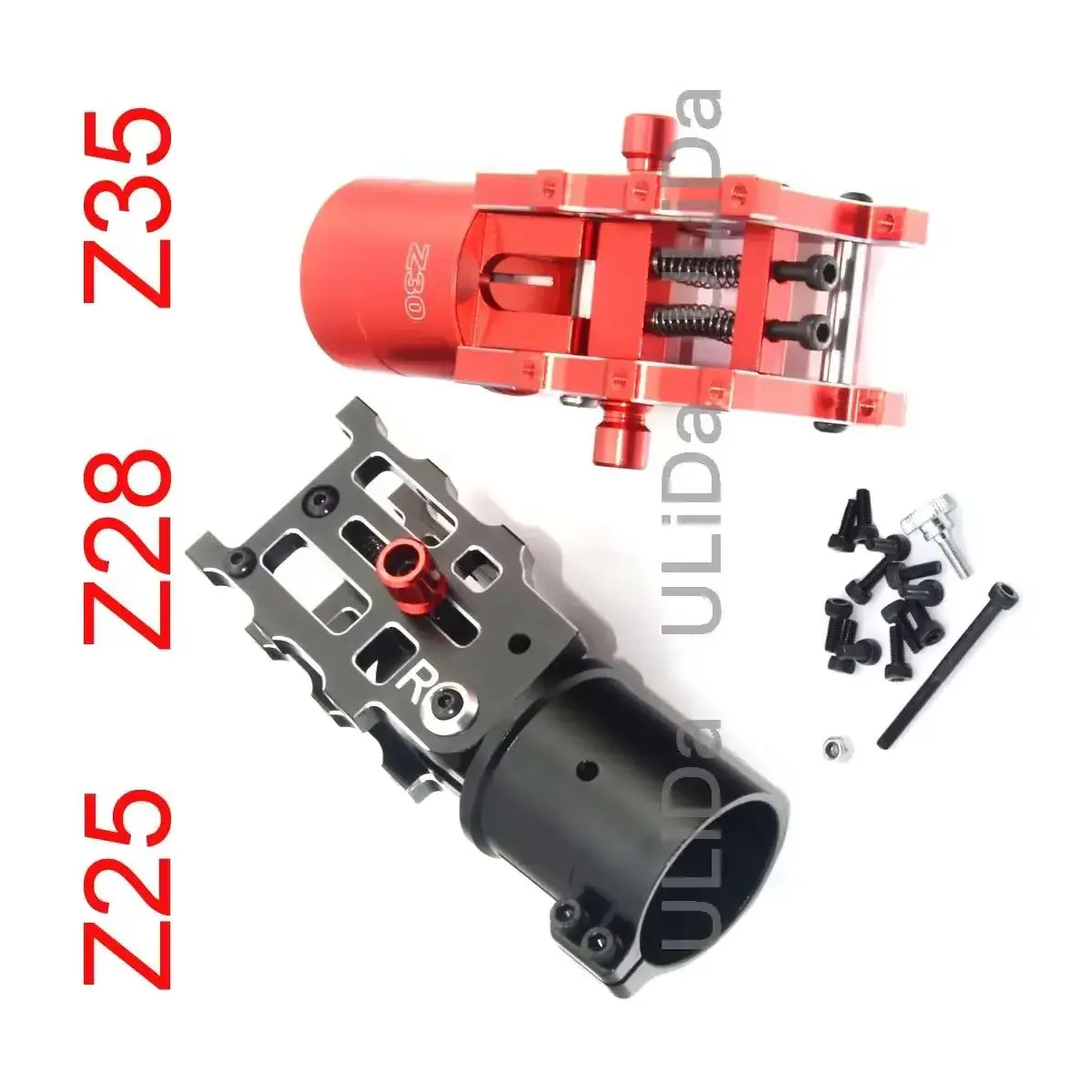 D25 30 35 40mm Alloy Lateral Folding Arm Tube Union Joint Horizontal Fold for RC Agriculture Plant Protection Drone UAV