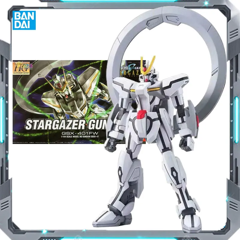 

Bandai Genuine Modell Kit Anime Figur HG 1/144 GSX-401FW STARGAZER GUNDAM Action Figure PVC Assembly Model Toys For Gift Unisex