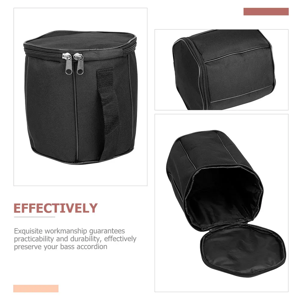 

Premium Bag Durable Storage Case for Bass Accordion High Pressure Resistant Oxidation Resistant Portable