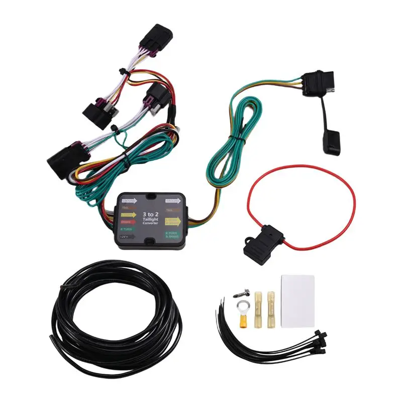 Ingenious-Trailer Wiring Harness Kit For Ram Promaster 1500 2500 3500 2014-2023 4-Way Trailer Connector Plug