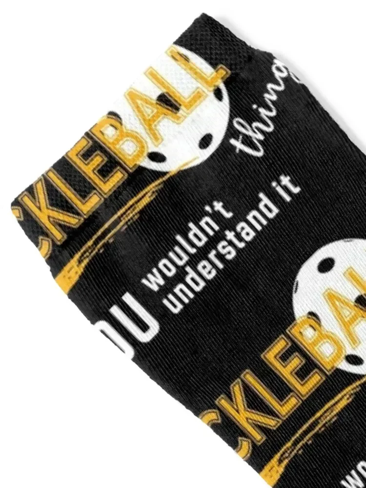 It's a PICKLEBALL thing, you wouldn't understand it! Socks Heating sock kids floor anime Man Socks Women's