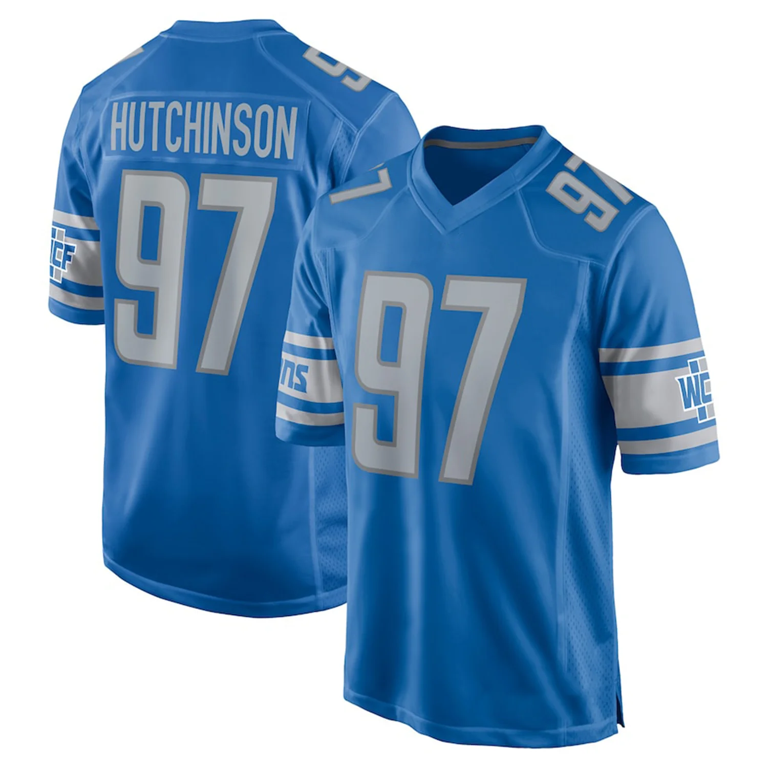 2024 Jersey Training Absorb Sweat Outdoors Exercise Uniform Football For Adult&Kid jersey Aidan Hutchinson Lions Jersey #97