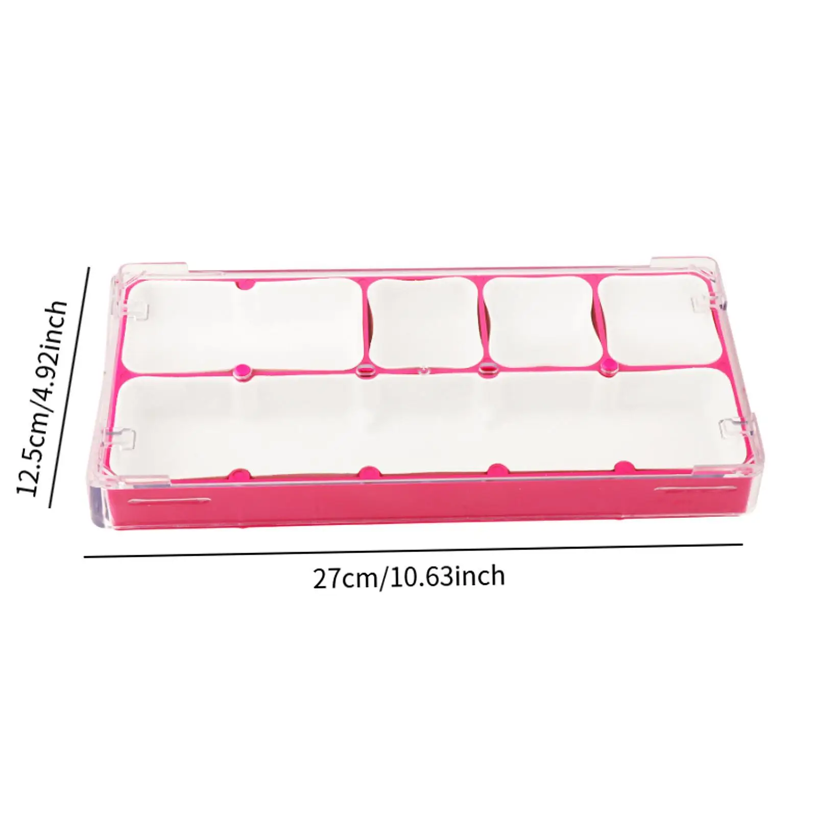 Watch Parts Storage Box Watch Movement Holder Protector Multipurpose Watch Tools Storage Container for Watchmaker Maintenance