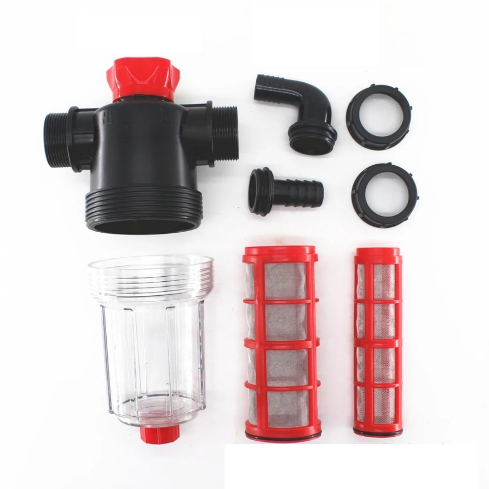 

Фильтр водяного насоса для ирригационных систем с двухслойным линейным фильтром с мелкой сеткой, подходящим для садовых применений