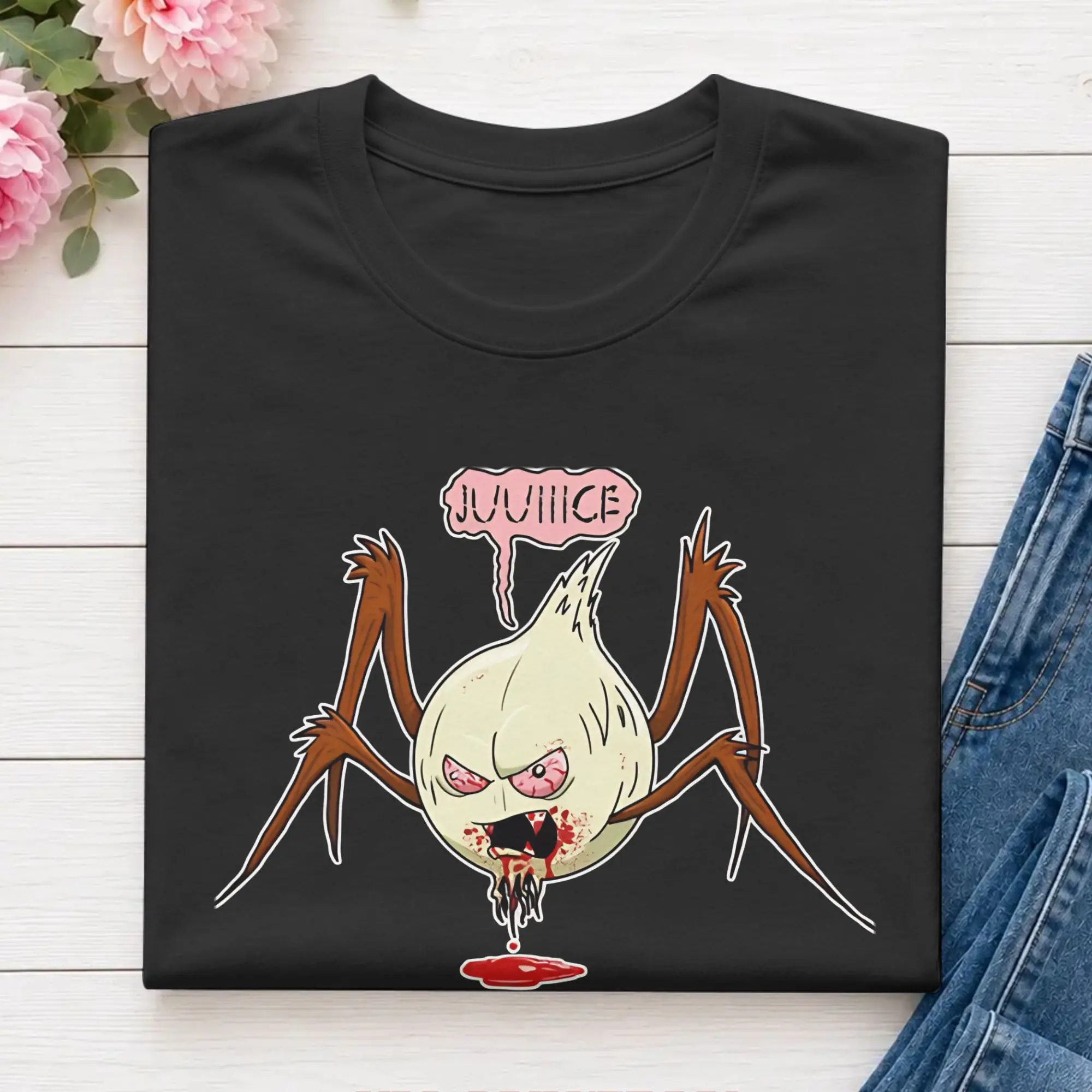 Blood Feast Island Man T Shirts Men 100% Cotton T-Shirts Crewneck Aqua Teen Hunger Force Tee Shirt Clothing Plus Size