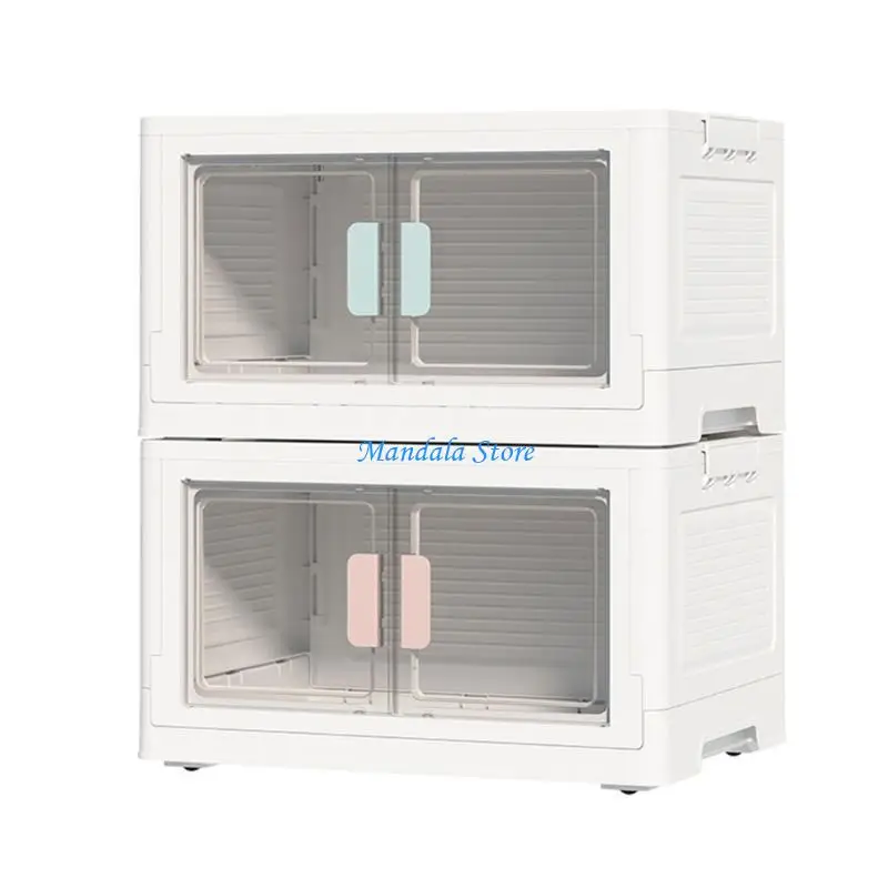 

U2JC Multipurpose Storage Container Clear Door Box for Clothes Books