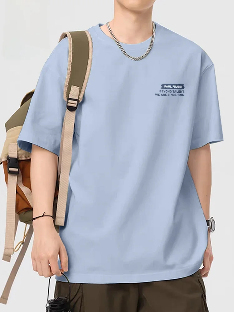 

Teenage ort Sve T-irt Breathable Pure Cotton f Sve for Boys Summer New Arrival Casual Loose Fit round...