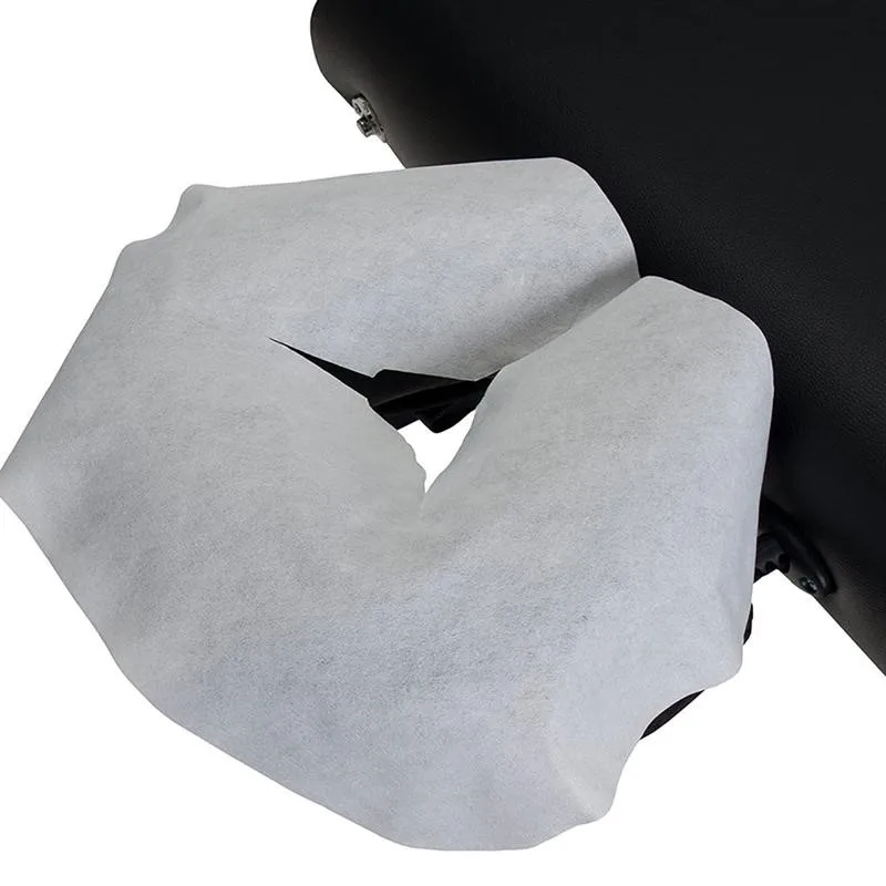 

200 шт./100 шт., спа-листы для салона красоты, массажные носилки, одноразовые чехлы для столов, подставка для лица, крышка для колыбели, отверстие для колыбели