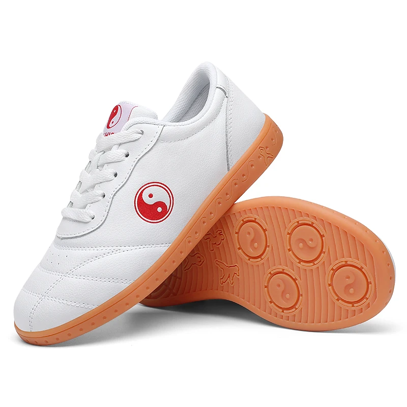 أحذية الكاراتيه التايكوندو المقاومة للاهتراء قابلة للتنفس الكونغ فو المهنية تاي كوون دو فنون الدفاع عن النفس حذاء رياضة للأطفال والكبار 8822