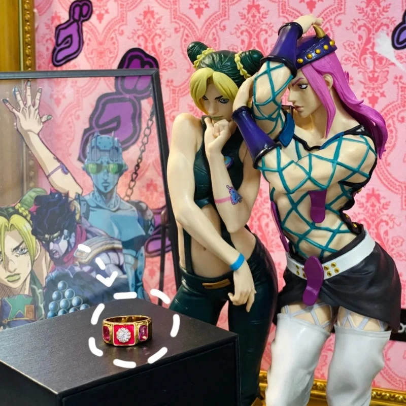 재고 있음 죠죠의 기묘한 모험 스톤 시 쿠죠 졸린 점토로 스피트파이어 에르메스 주변 장식품 컬렉션 피규어 선물