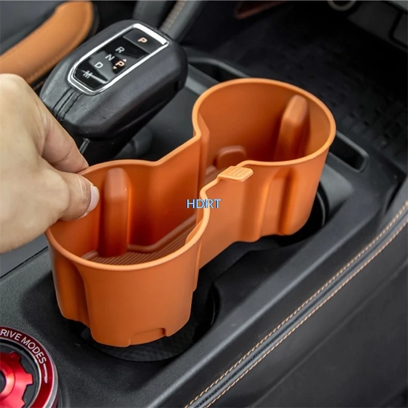 

For Ford Ranger T9 2023 + Car Styling Central Control Water Cup Interior Pad Storage Box Holder Protector Decoration Accessories