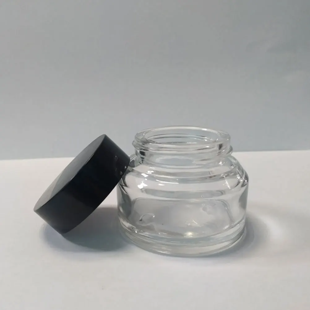 

12Pcs 50g Empty Glass Cream Containers Multipurpose Cosmetics Sub Containers Travel Bottles Creams Sub Bottles