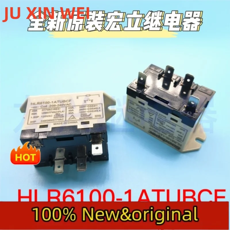 

1 шт. HLR6100-1ATUBCF 208-240VAC 40A 100% НОВОЕ РЕЛЕ Отличное состояние