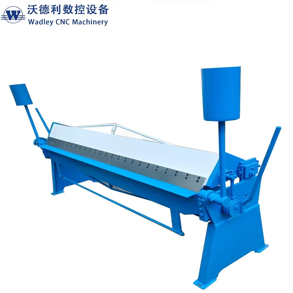 

with High Quality Pneumatic Tdf Folding Factory Prices 3mm Manual Sheet Metal Bending Machine