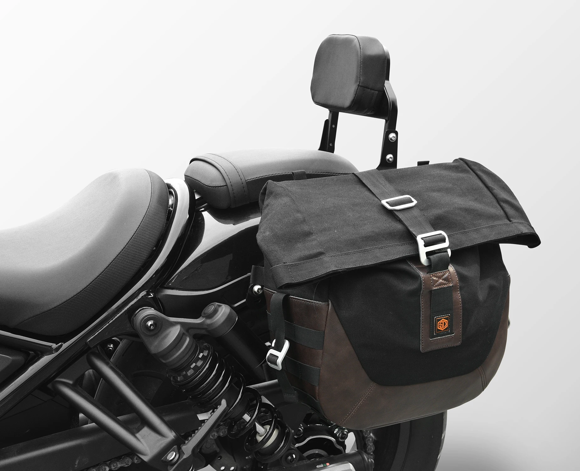 XXUN Motorcycle Accessories Quick Release Saddlebag Side Bag for Honda CM300 CM500 CM1100 CMX300 CMX500 CMX1100