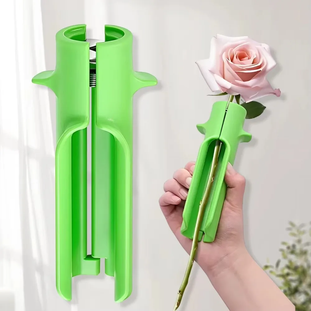 Save Effort Rose Thorn Remover Plant Stripping Tool Leaves Removal Rose Thorn Stripper Tool Plastic Easy-to-Use