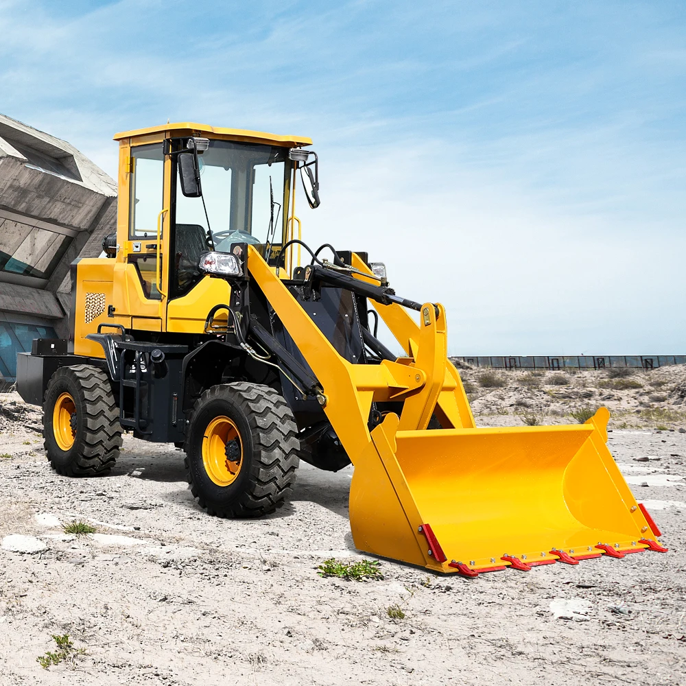 HW Diesellader, kleiner Haushaltslader, Farm Ranch, 4 x 4 Räder, All-Terrain-Transporter, Dieselmotorunterstützung, kundenspezifischer Verkauf