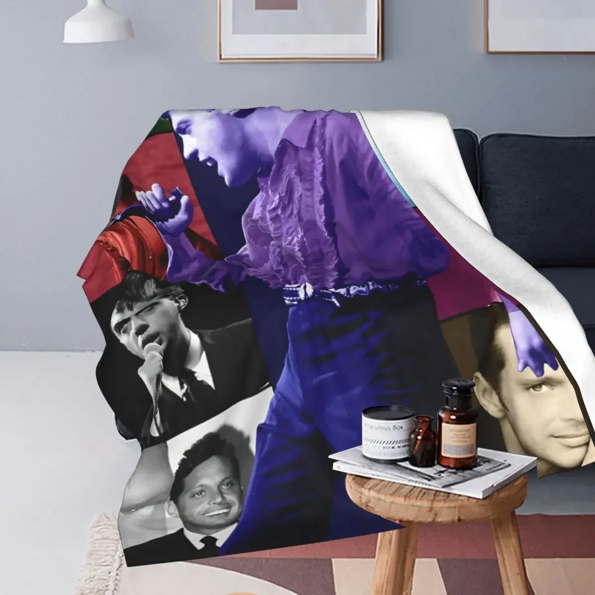 Luis Miguel Tour Eras Blankets Coral Fleece Plush Printed Portable Soft Throw Blankets for Home Car Bedspread