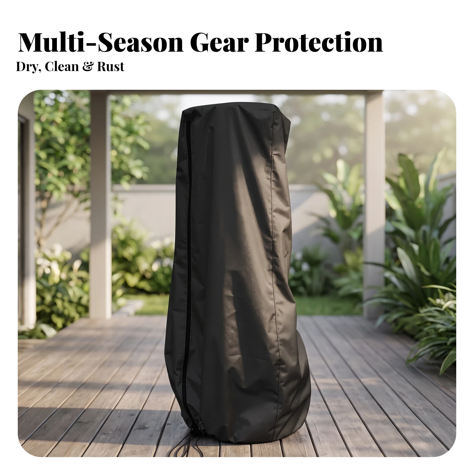 Standing Striking Bag Cover Waterproof Striking Bag Cover with Drawstring Weatherproof Weather Resistant for Boxers, Outdoor