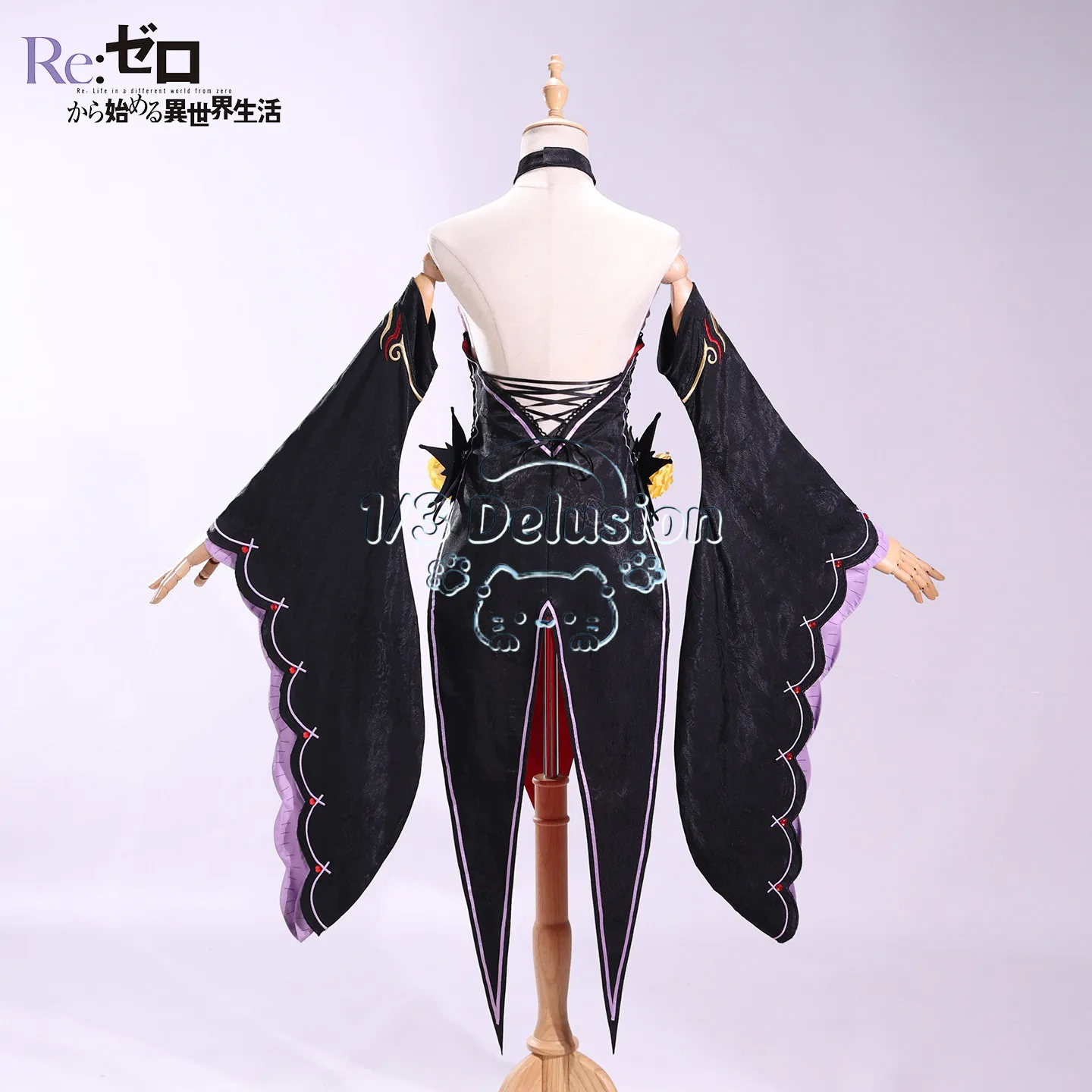 ReZero Starting Life in Another World Cosplay Satella Witch of Envy Cosplay Costume Anime Role Play Outfit For Women 1/3delusion