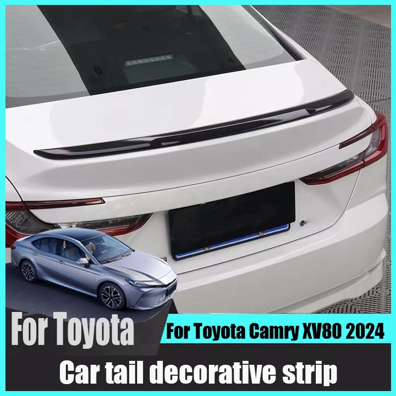 For Toyota Camry XV80 2024 Car rear spoiler ABS material exterior decoration parts