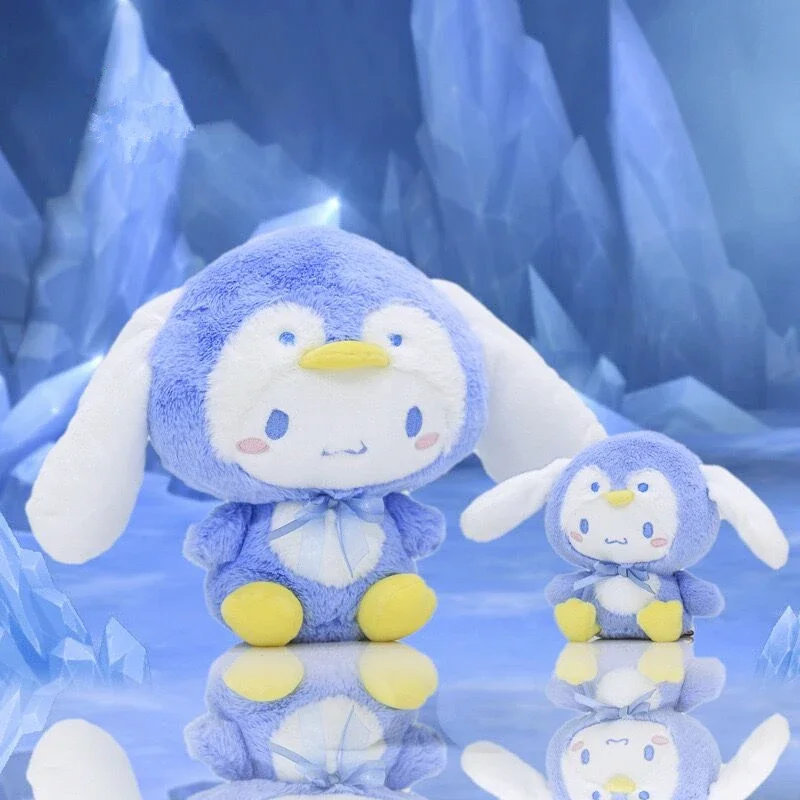 

Sanrio Kawaii лед и снег арктические Пингвины Замена коричная Кукла Плюшевая Кукла большая ухая собака кулон брелок игрушка Подарки