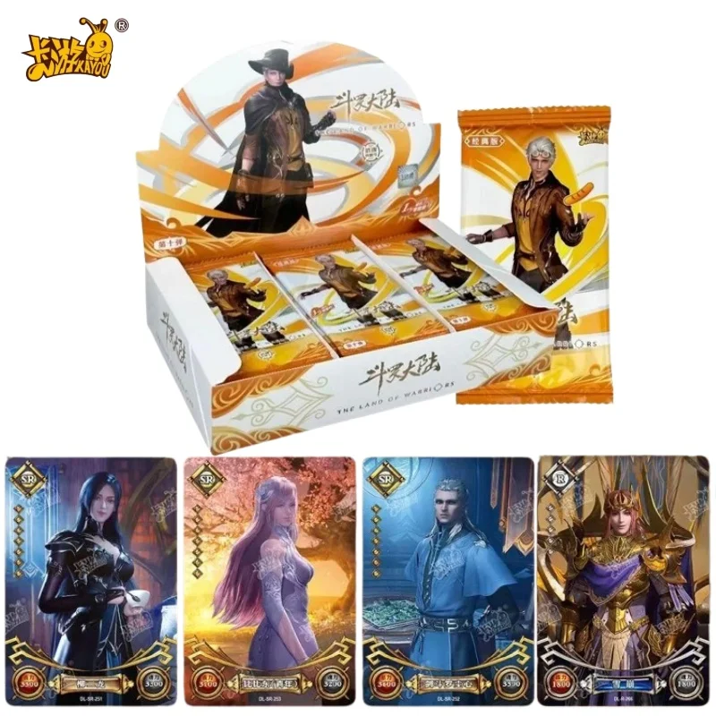 

KAYOU Genuine New Douluo Continent Series Card Animation Martial Classic Edition Vol. 10 Anime Peripheral Collection Kid's Gifts